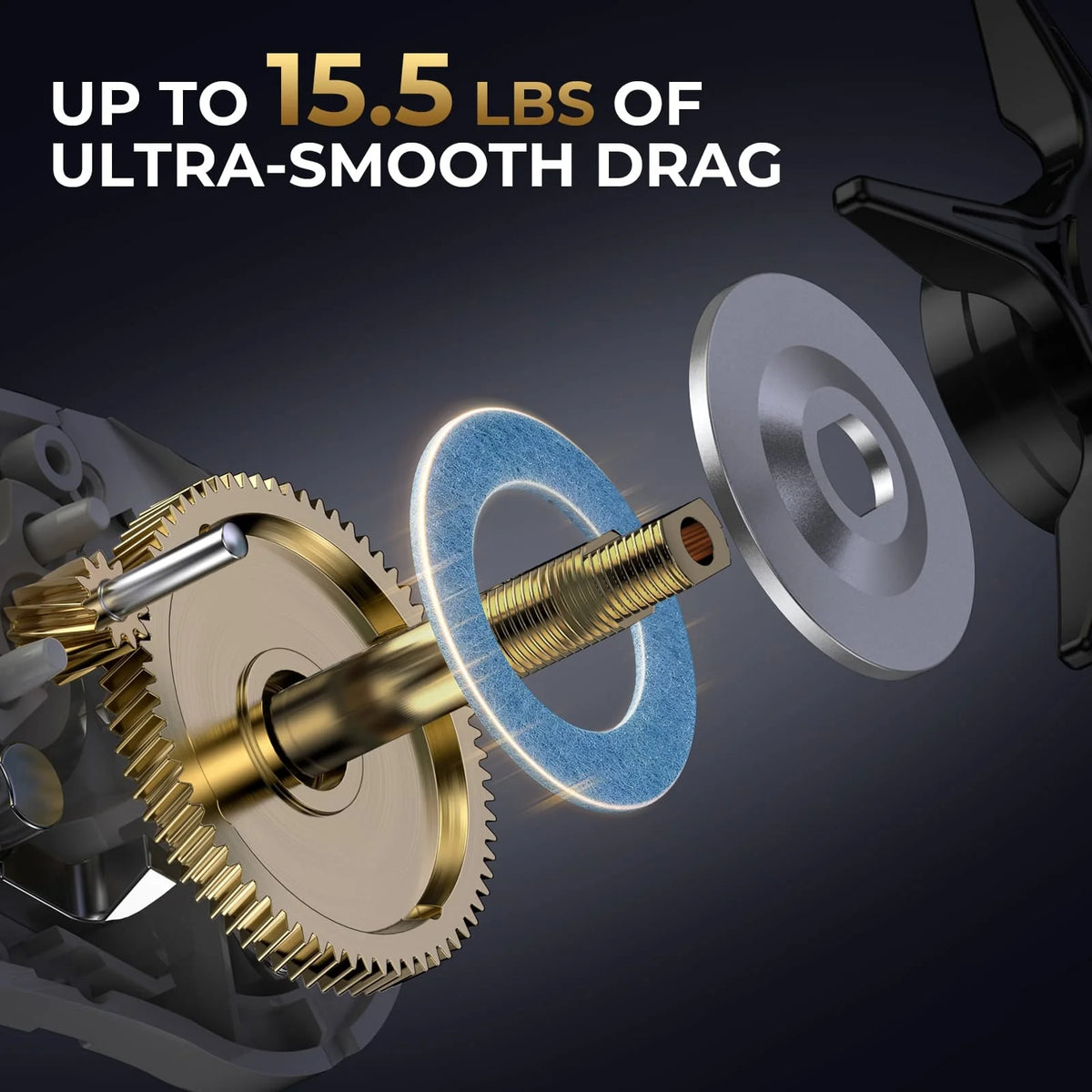 Lethal Phantom Twin-Tip Baitcaster Rod and Reel Combo