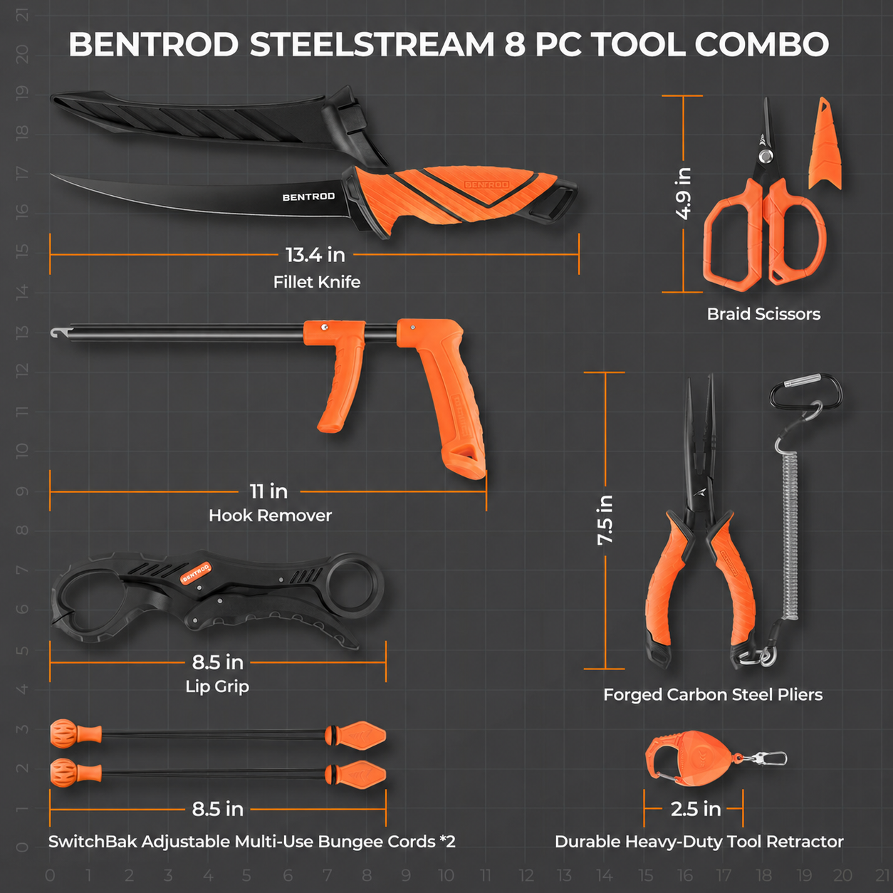 Comprehensive Fishing Tool Combo