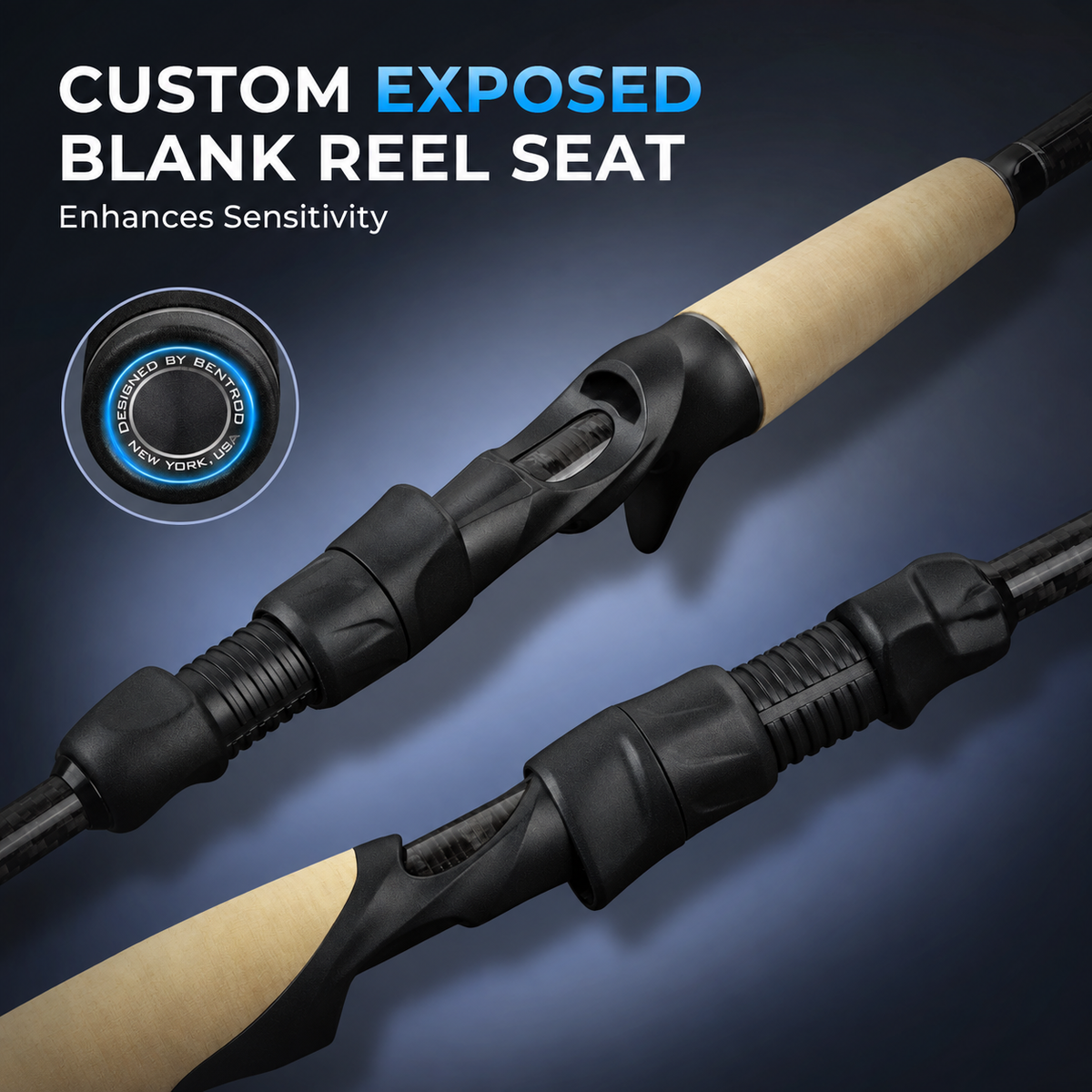 Spartacus II Twin-Tip Baitcaster Rod and Reel Combo