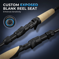 Spartacus II Twin-Tip Baitcaster Rod and Reel Combo