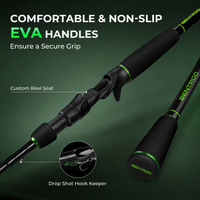 Zephyr Dual-tip Baitcaster Rod and Reel Combo
