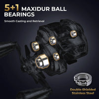 Lethal Phantom Twin-Tip Baitcaster Rod and Reel Combo