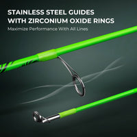 Zephyr Dual-tip Spinning Fishing Rod and Reel Combo