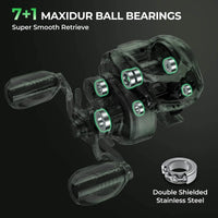 Spartacus II Twin-Tip Baitcaster Rod and Reel Combo