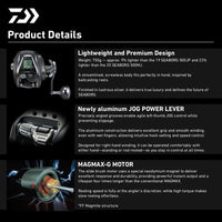 BenTrod Daiwa 2026 Seaborg 500J Electric Reel