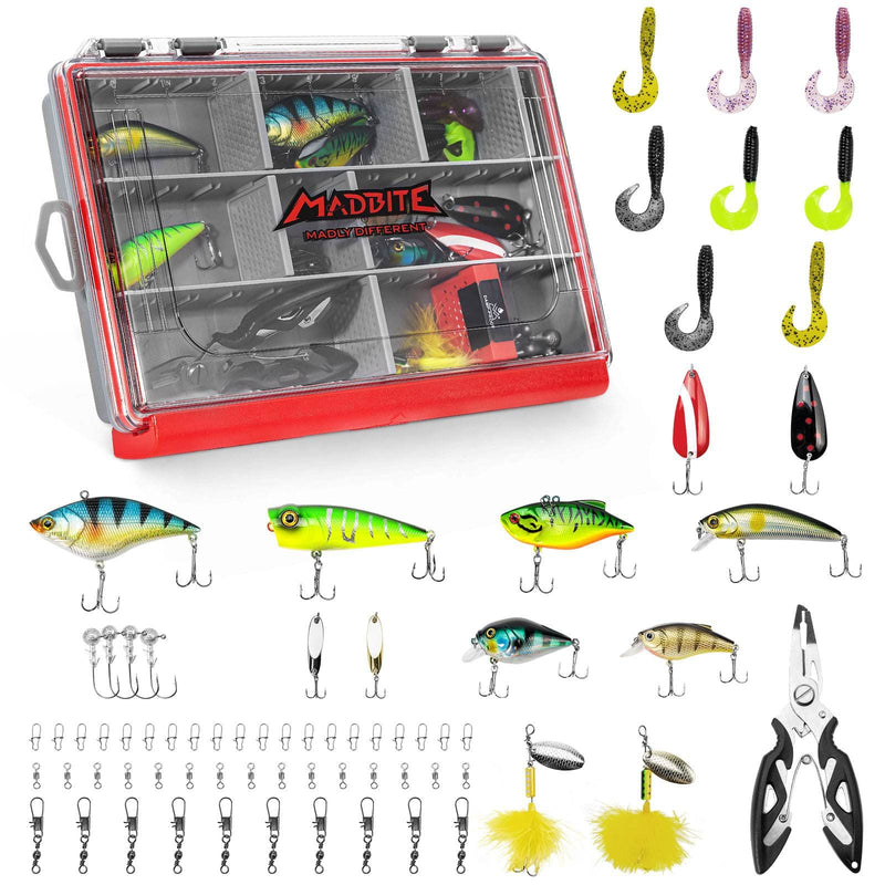 MadBite Freshwater Fishing Lure Kit