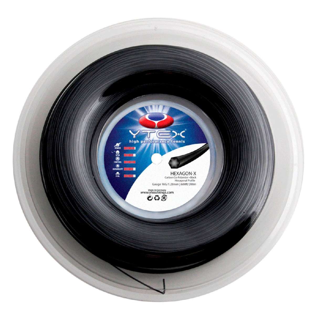 BenTrod Hexagon-X Black Reel 200m