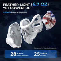 Royale Legend Patriot Twin-Tip Baitcaster Rod and Reel Combo