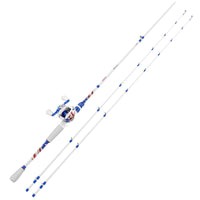 Royale Legend Patriot Twin-Tip Baitcaster Rod and Reel Combo