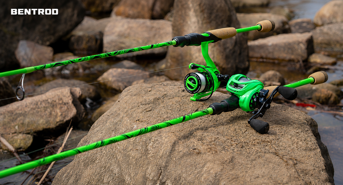 The Zephyr Dual-tip Rod & Reel Combo is designed for both comfort and exceptional performance.