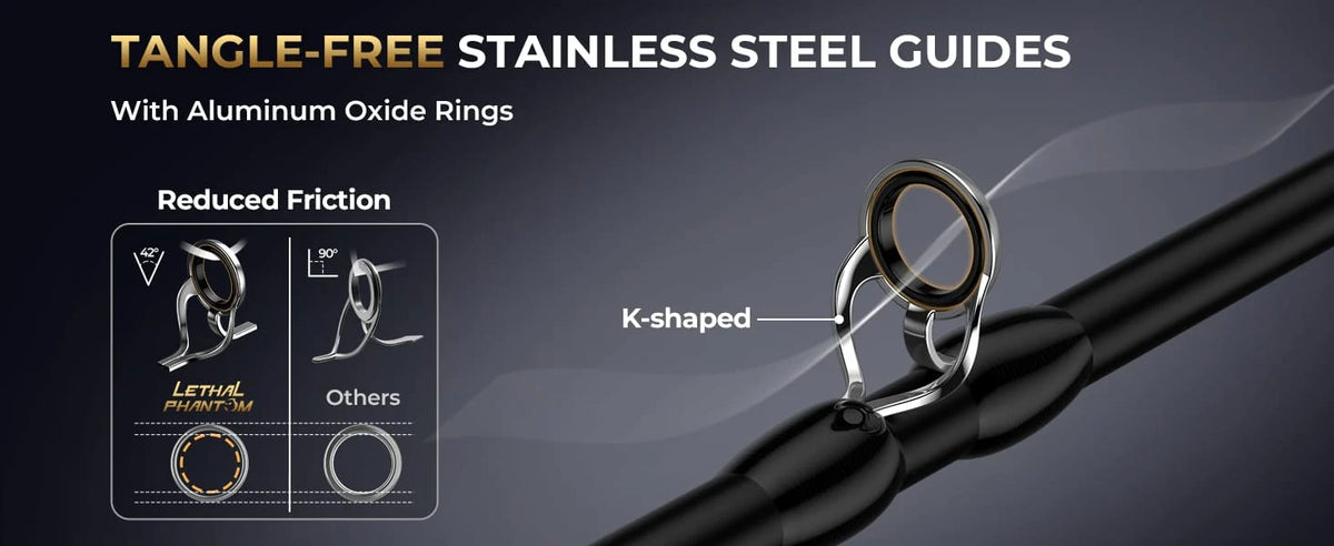 IM6 graphite construction with PTS technology delivers lightweight sensitivity and one-piece-like power, while the twin-tip design adds versatility and backup convenience.