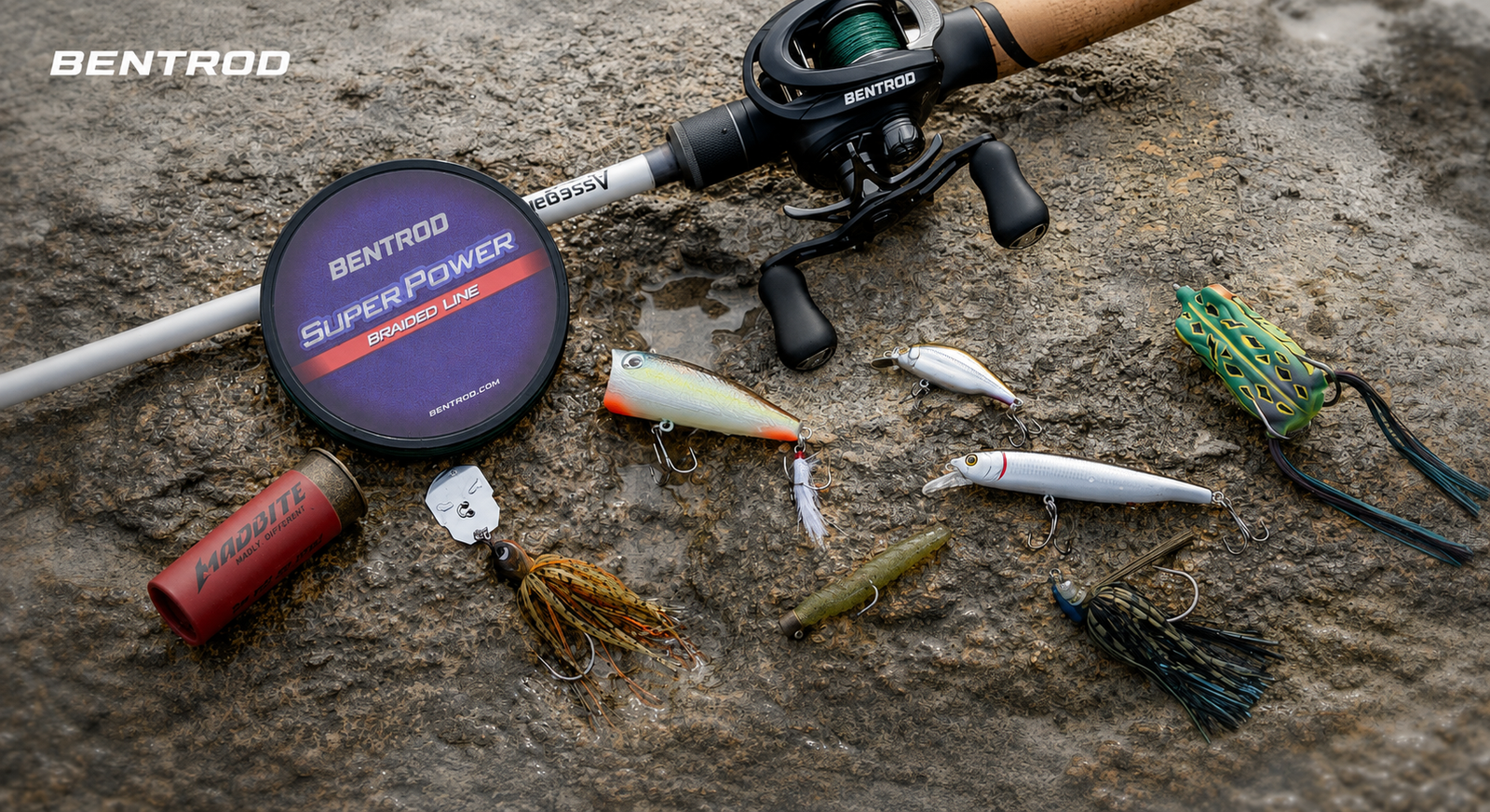 A rugged MadBite lure case completes this all-in-one fishing system—ready to fish out of the box and perfect as a gift.