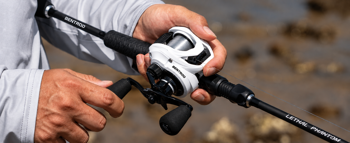 Designed for bass, trout, walleye, panfish, and light inshore species, the BenTrod Lethal Phantom Twin-Tip Combo combines premium performance with travel-ready convenience.