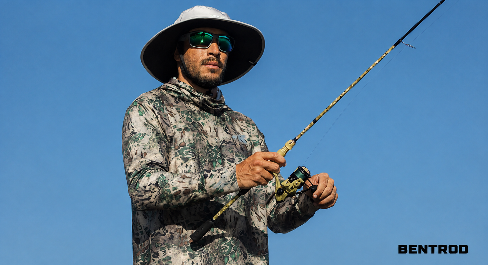 A camouflage finish with American flag accents commemorates 250 years of American heritage.