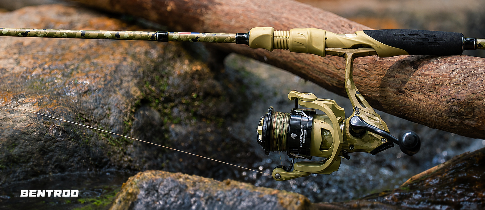 KastKing Spartacus Defender Twin-Tip Combo is built for bass, trout, walleye, and more, offering versatile performance for lakes, rivers, and light saltwater use.